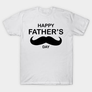 Super Dad Mustache Happy Fathers Day T-Shirt